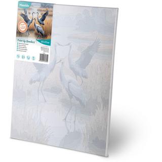B2X Malen nach Zahlen 40x50 cm Massido Cranes  