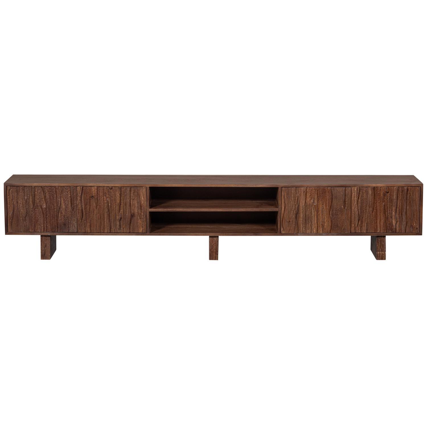 mutoni Credenza TV Lavish in legno di mango marrone caldo 240  