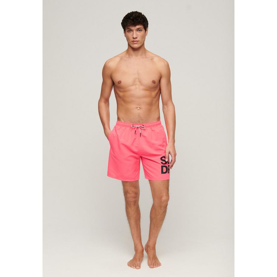 Superdry Sportswear Logo Badeshorts  