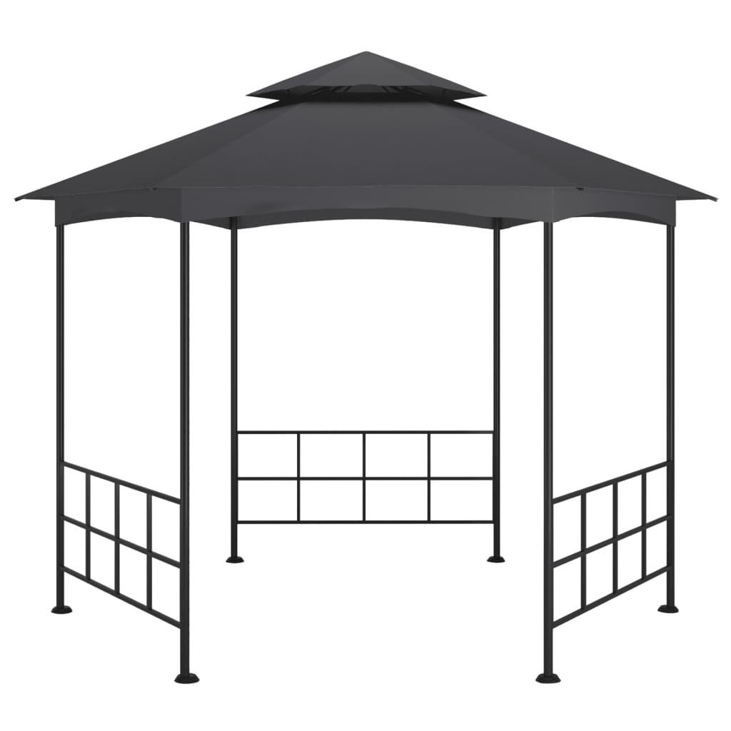 VidaXL gazebo da giardino Tessuto  