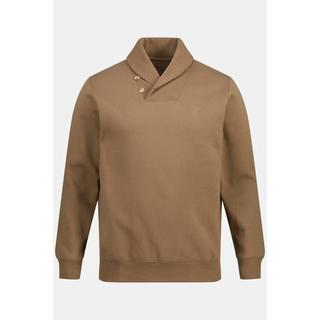 JP1880  Sweatshirt, Schalkragen 