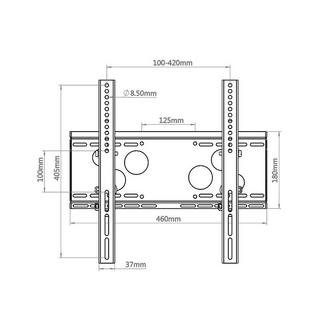 HAGOR  Hagor WH 50 T-HD 139,7 cm (55") Nero 