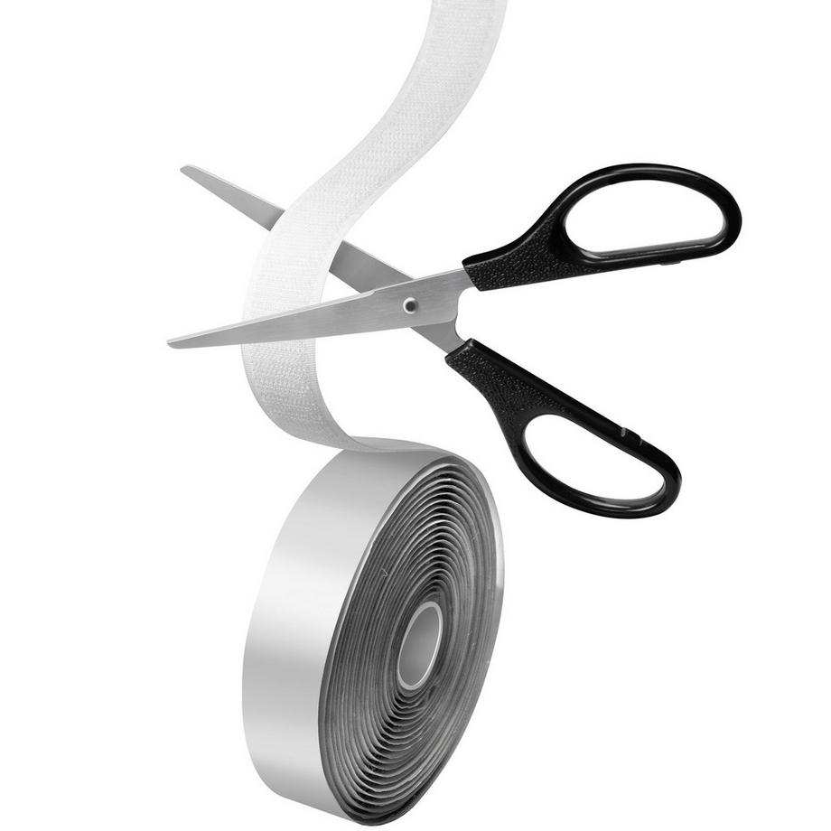 LogiLink  Klettverschluss doppelseitig 25 mm 5 Meter Weiß 