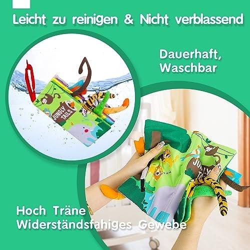 Activity-board  Stoffbuch für Babys, Interaktives Bilderbuch 