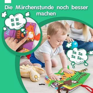 Activity-board  Stoffbuch für Babys, Interaktives Bilderbuch 