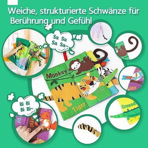 Activity-board  Stoffbuch für Babys, Interaktives Bilderbuch 