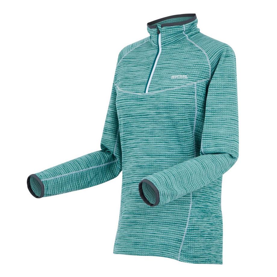 Regatta Yonder II Top in pile mezza zip  