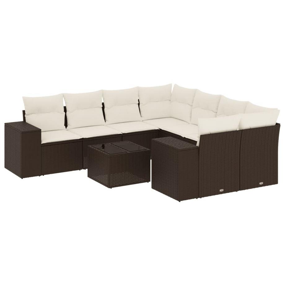 VidaXL Garten sofagarnitur poly-rattan  