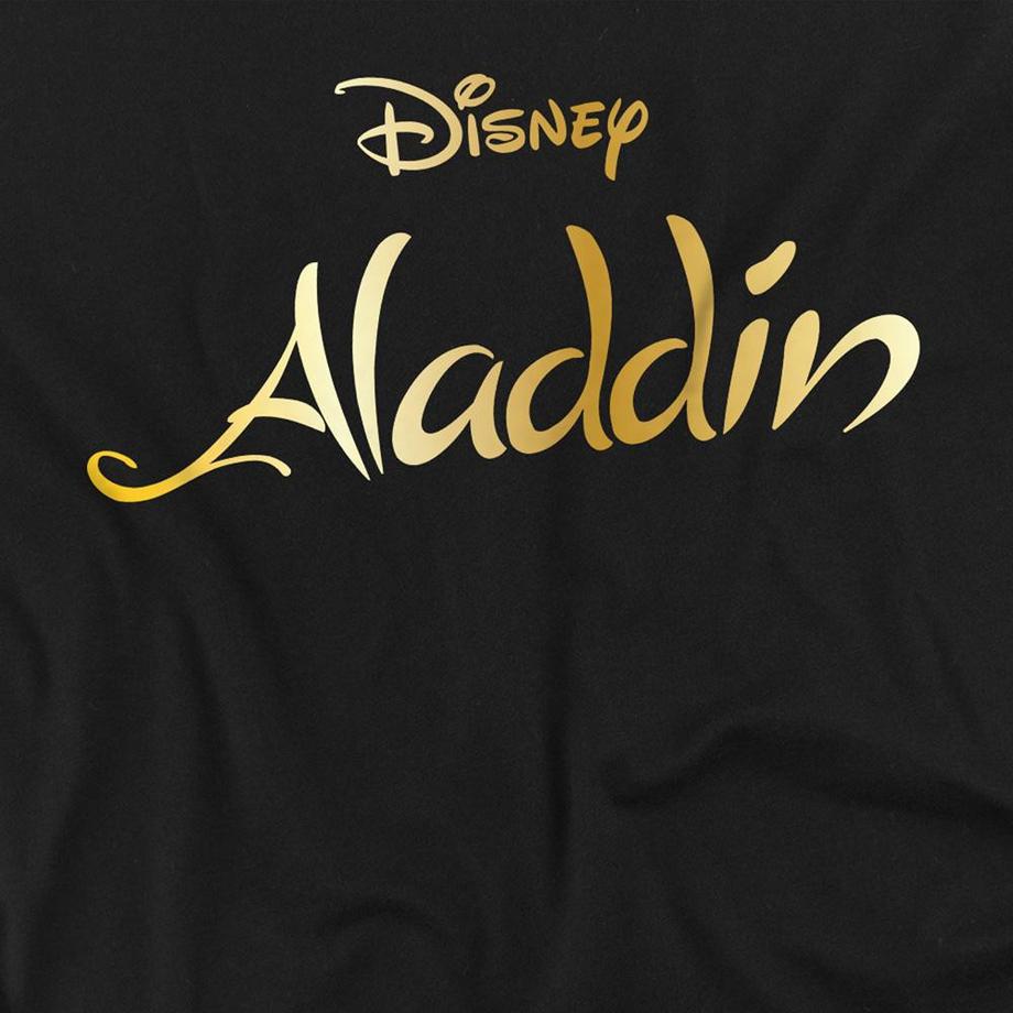 Aladdin T-Shirt Stampata Maniche Lunghe  