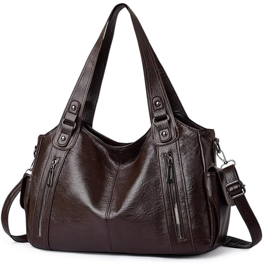 Große Einkaufstasche, Handtasche Schultertasche, Einkaufstasche im Vintage-Stil