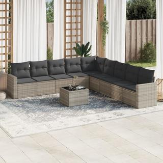 VidaXL Garten sofagarnitur poly-rattan  