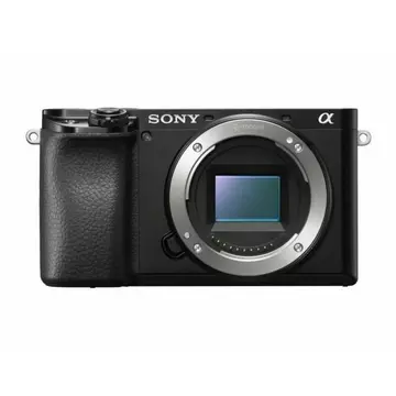 Sony α Alpha 6100 Fotocamera Digitale Mirrorless con Obiettivo Intercambiabile, Sensore APS-C, Real Time Eye AF e Real Time Tracking e Autofocus, Nero