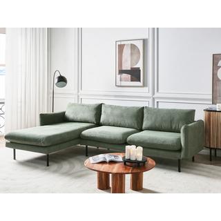 Beliani Ecksofa aus Polyester Modern VINTERBRO  