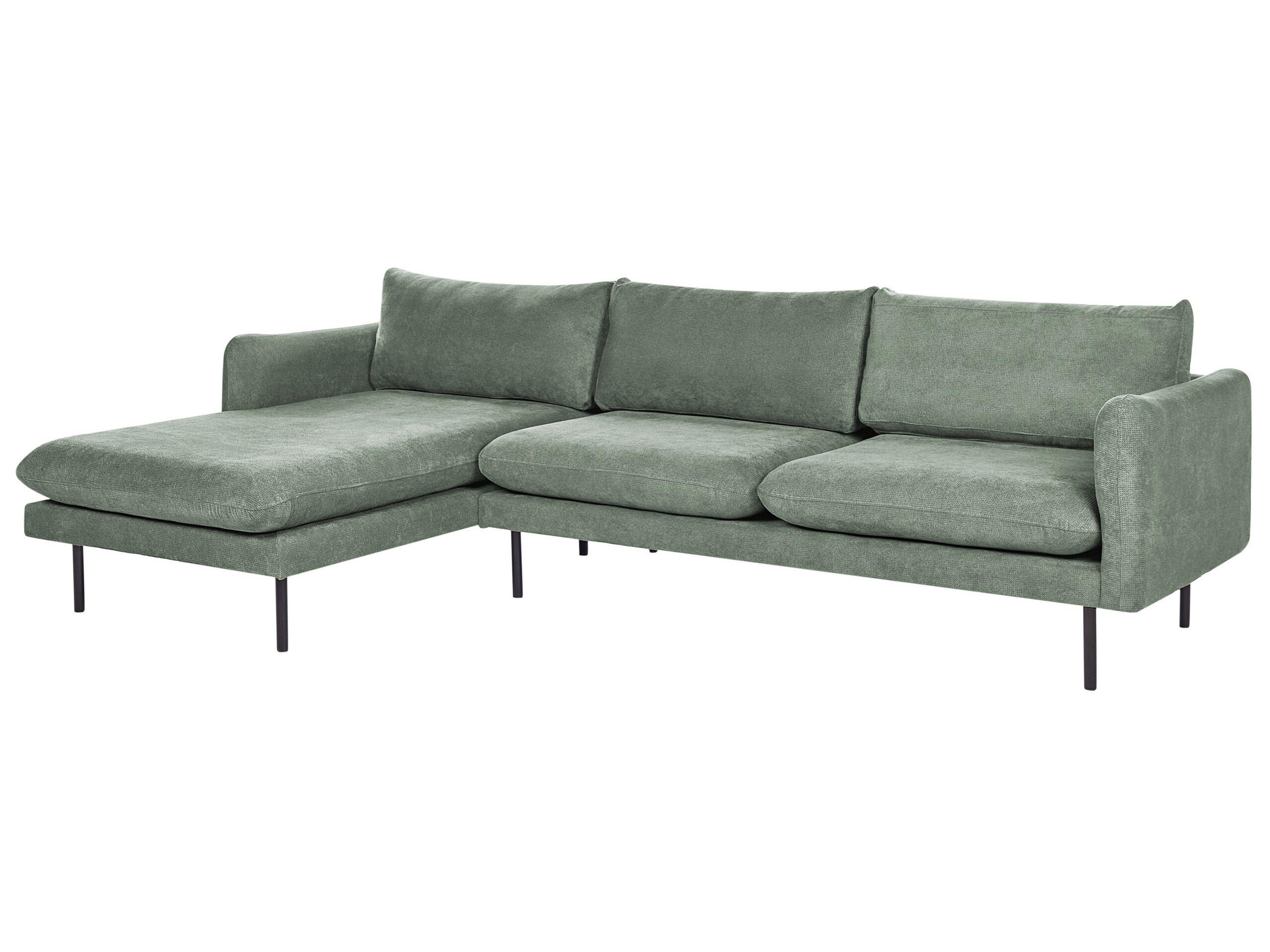 Beliani Ecksofa aus Polyester Modern VINTERBRO  