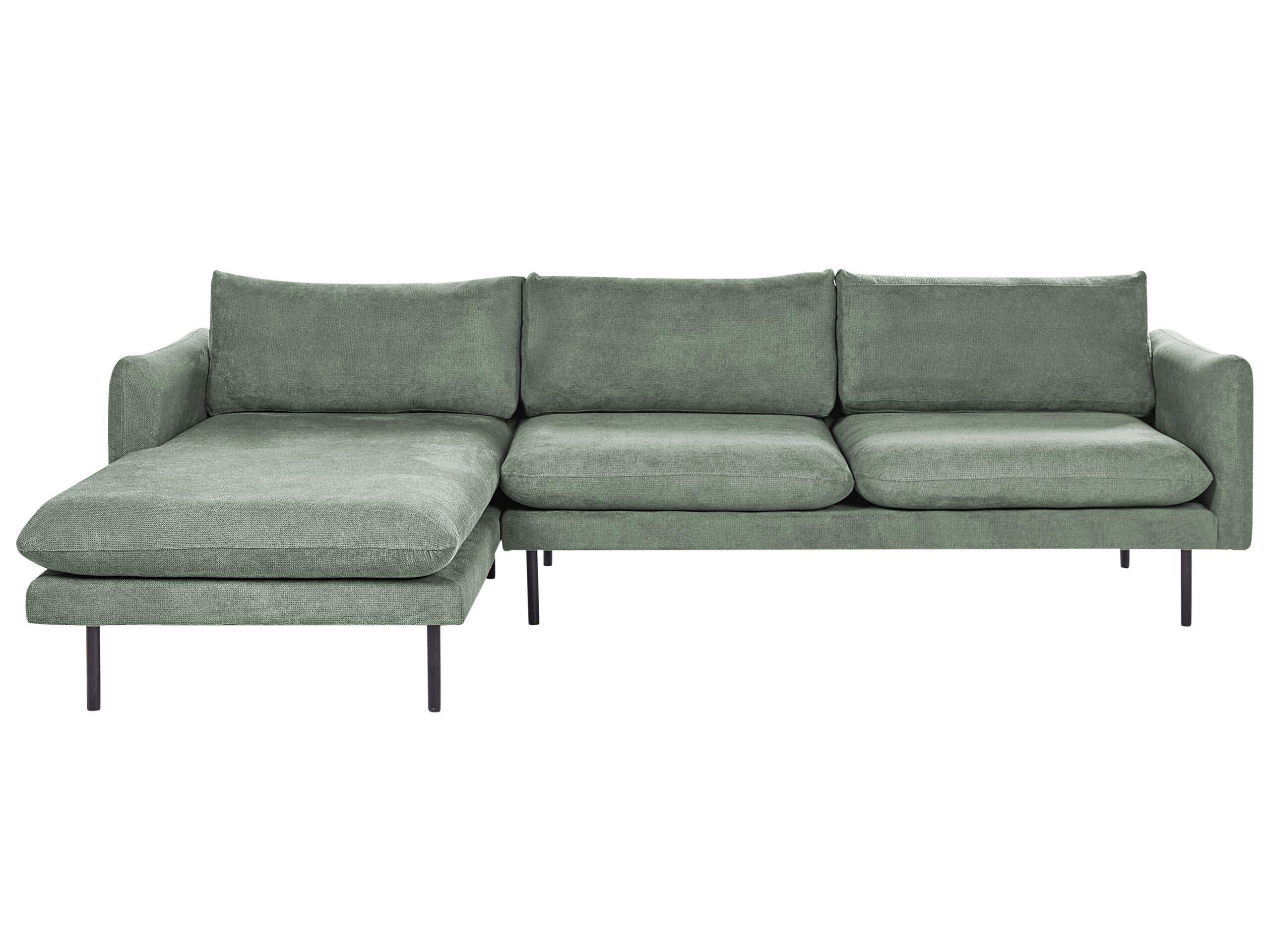 Beliani Ecksofa aus Polyester Modern VINTERBRO  