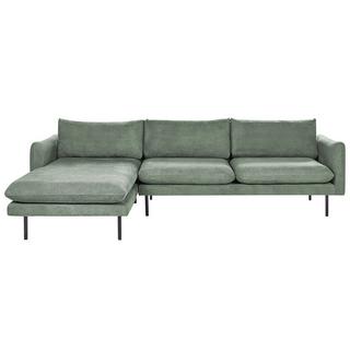 Beliani Ecksofa aus Polyester Modern VINTERBRO  