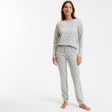 Bedruckter Pyjama