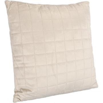 Coussin carré taupe 45x45