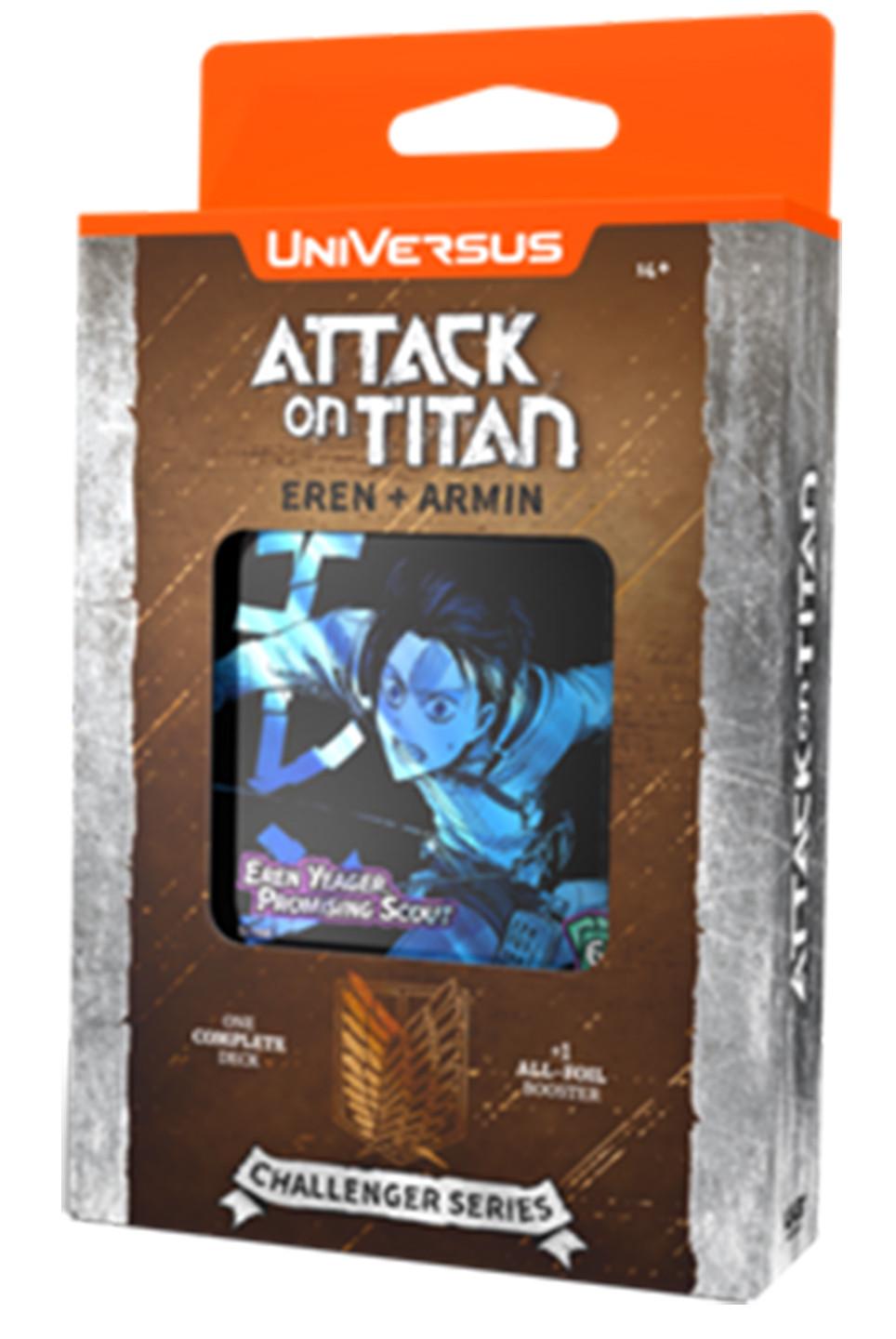 Pokémon  UniVersus CCG: Attack on Titan "Battle for Humanity" Challenger Series Deck - EN 