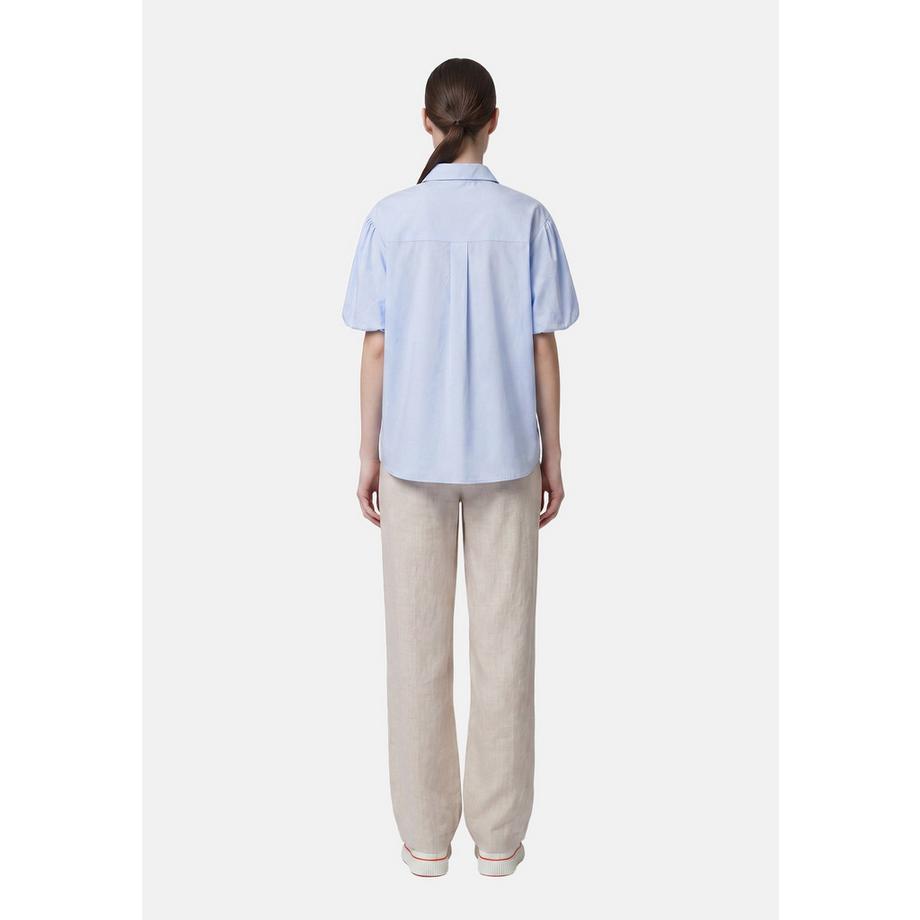 Chiara Ferretti Blusa con bottoni e applicazioni floreali  