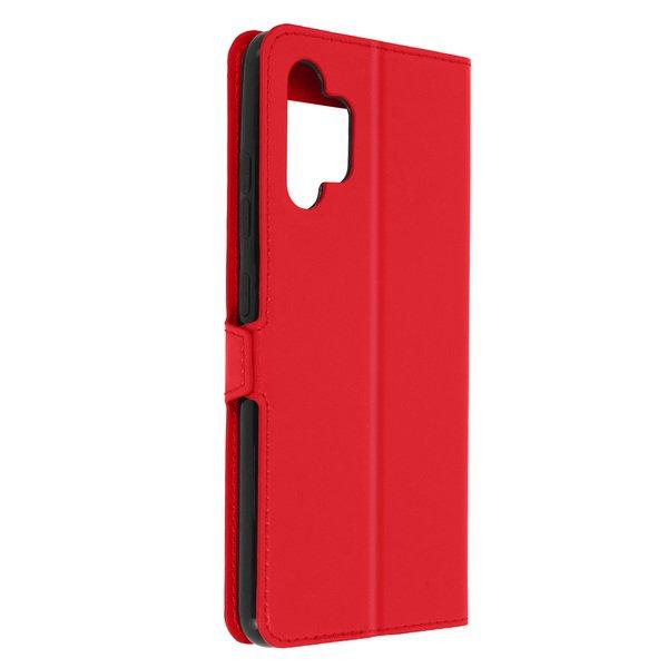 Avizar  Doppelfenster Cover Samsung A32 Rot 