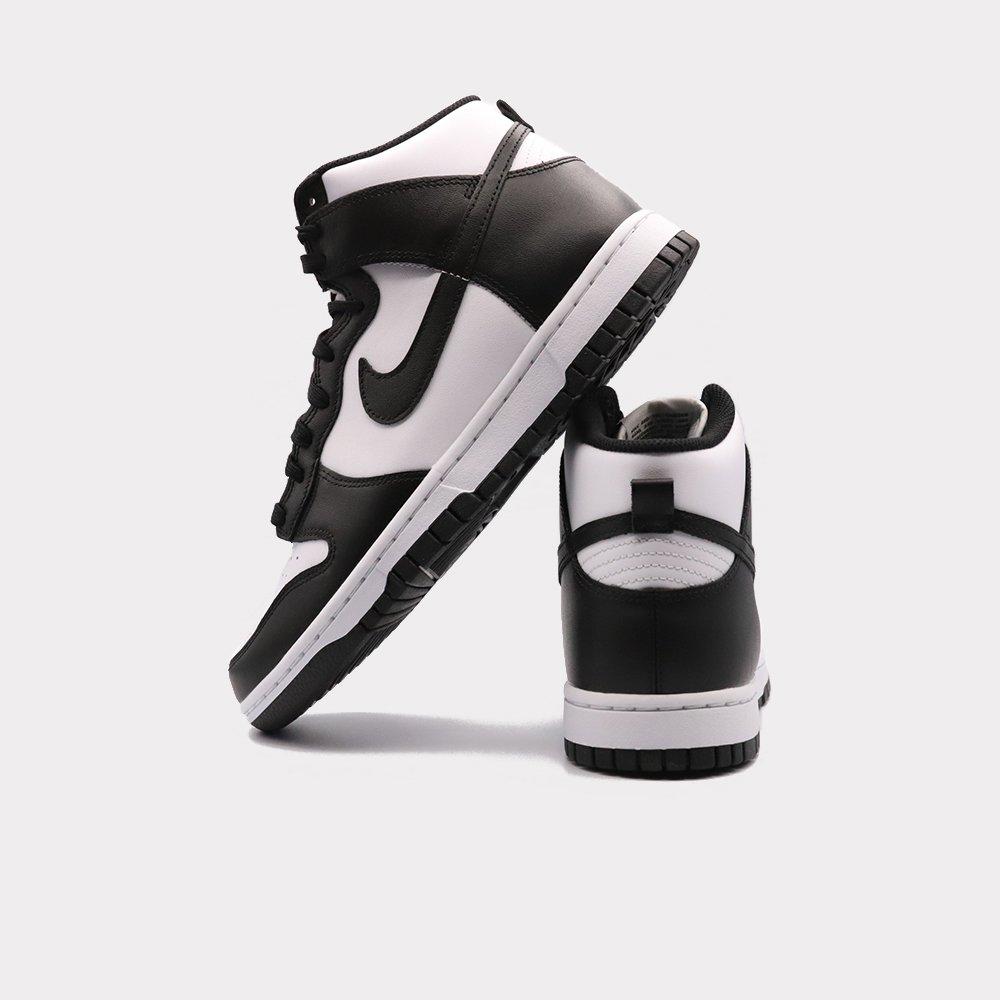 NIKE  Nike Dunk High - White  Black Panda 