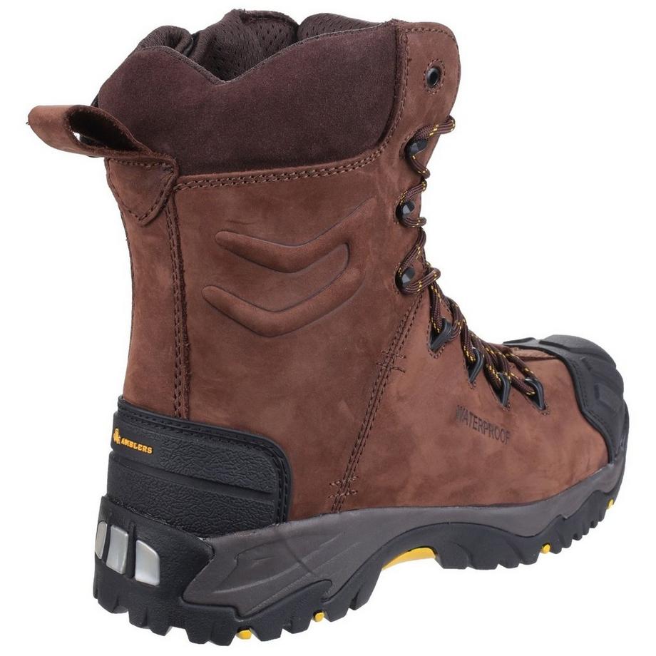 Amblers AS995 Pillar Chaussures de sécurité imperméables hautes avec fermeture éclair  