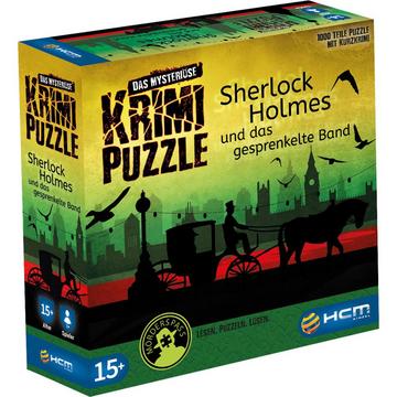 Krimi Puzzle Sherlock Holmes und das gesprenkelte Band (1000Teile)