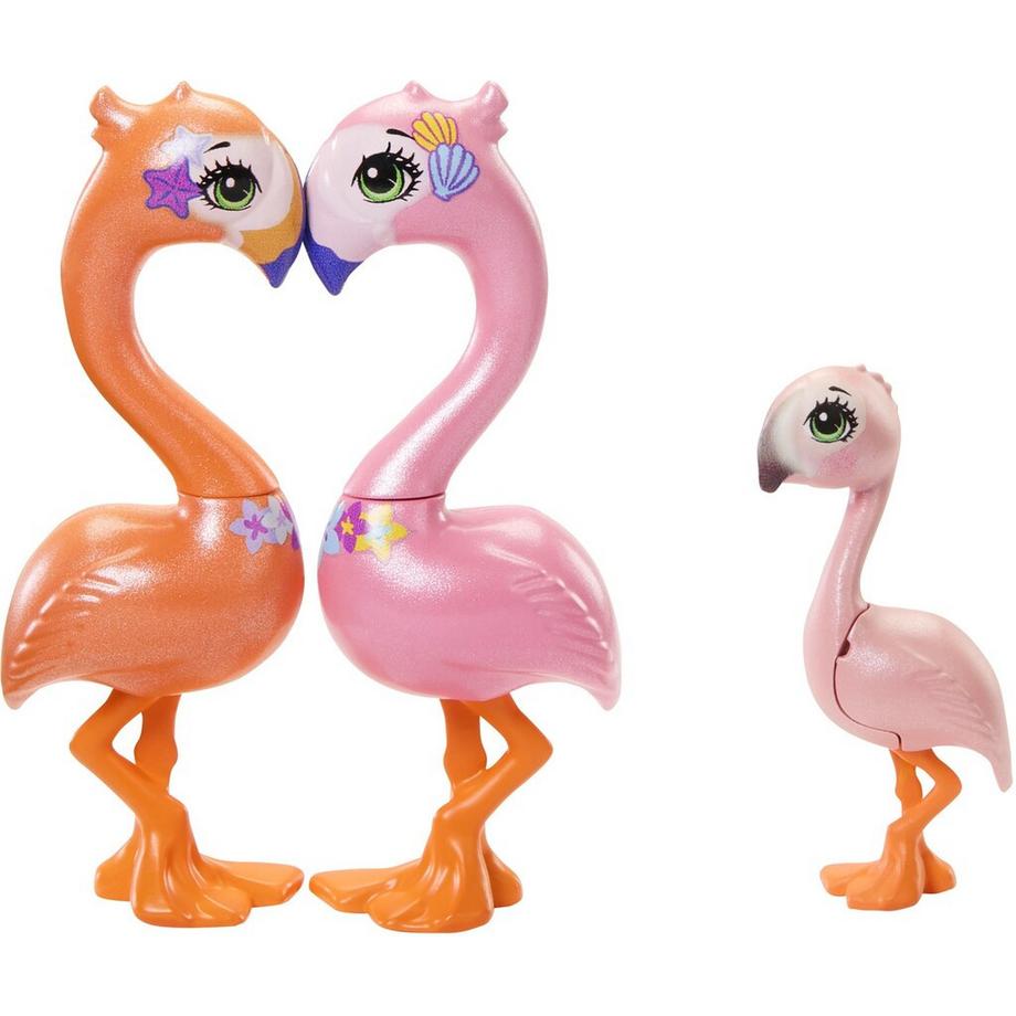 Mattel  Mattel Enchantimals Puppe Die Flamingo-Familie Florinda 