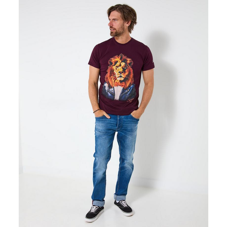 Joe Browns Stilvolles T-Shirt mit Doppelnaht-Saum  