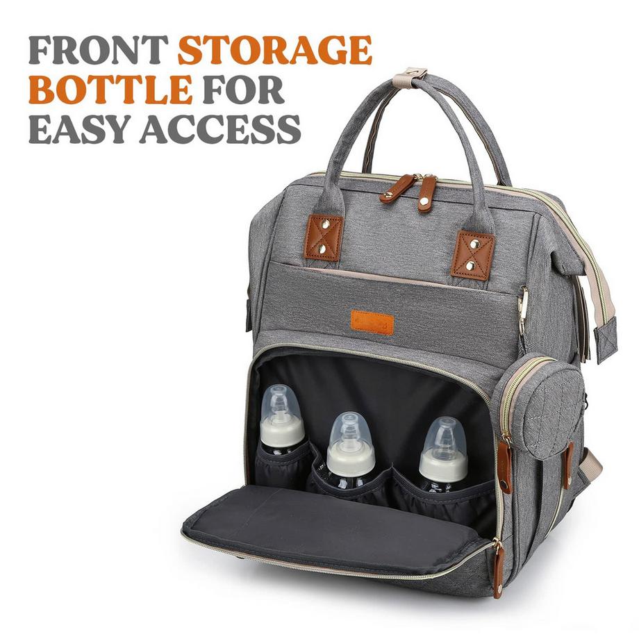 Only-bags.store  Wickelrucksack Casual Wickeltaschen, Multifunktionale große Kapazität Baby Tasche Travel Backpack 