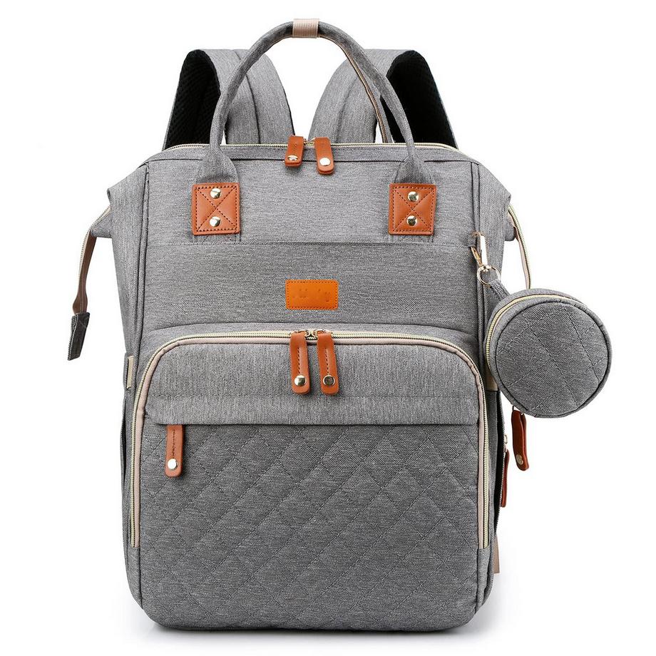 Only-bags.store  Wickelrucksack Casual Wickeltaschen, Multifunktionale große Kapazität Baby Tasche Travel Backpack 