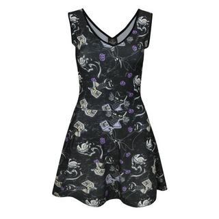 Nightmare Before Christmas  Kleid mit VampirTeddyMuster 