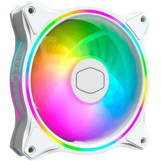 Cooler Master  MasterFan MF120 Halo White Edition Boitier PC Ventilateur 12 cm Blanc 1 pièce(s) 