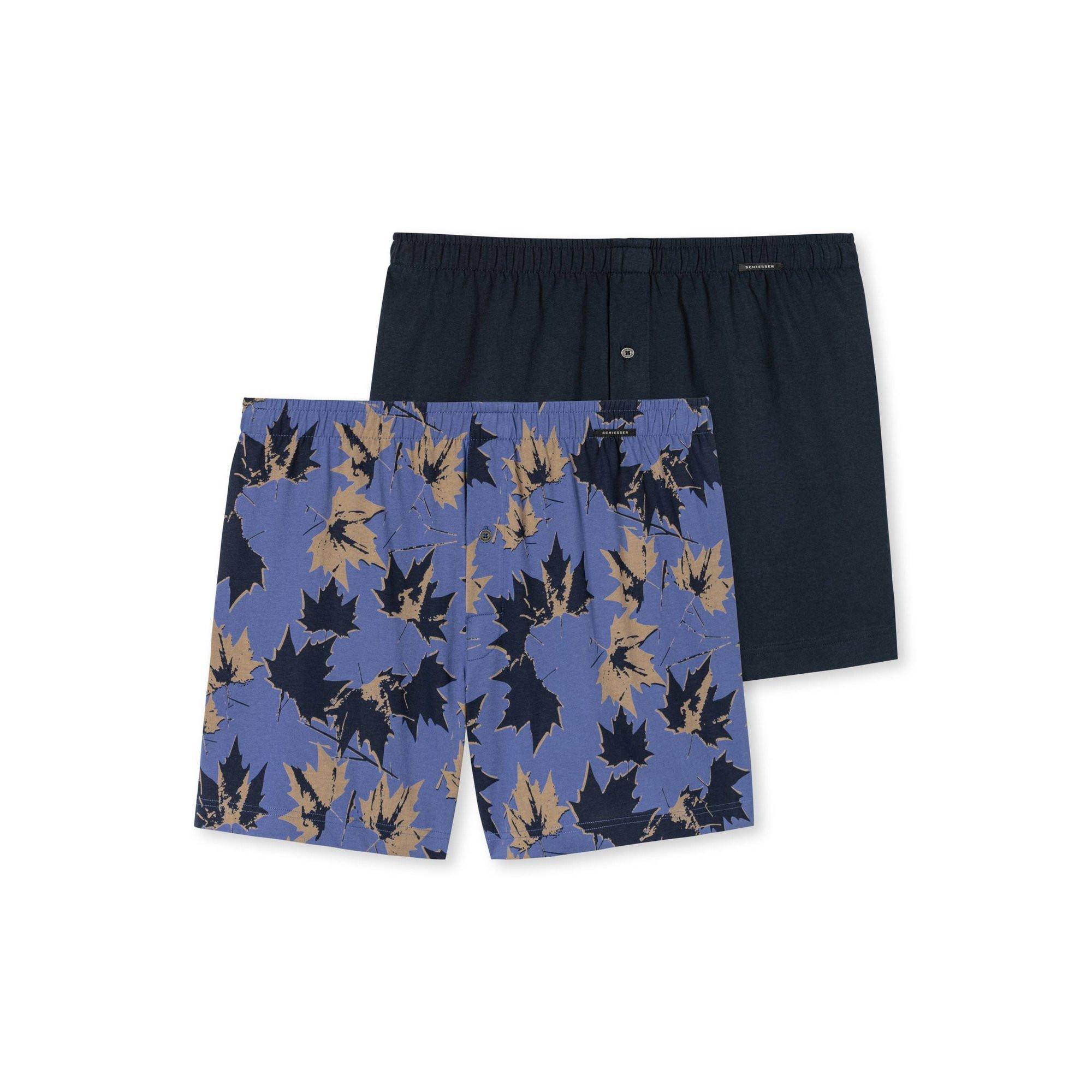 Schiesser Boxershorts 2er Pack Bequem sitzend  