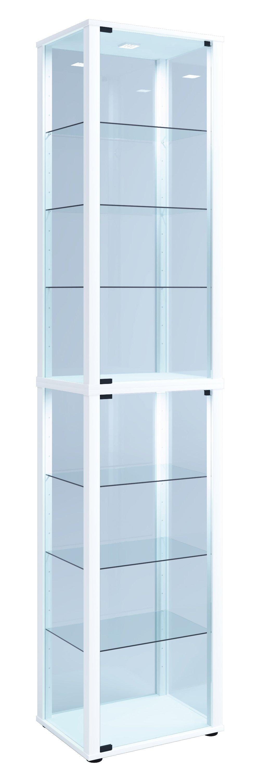 VCM Bois verre vitrine de collection vitrine de verre vitrine stand vitrine Kavisa XL  
