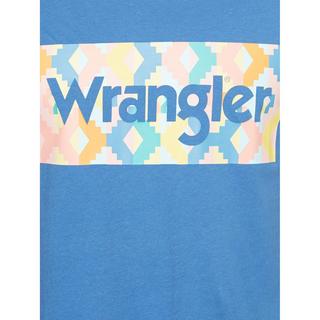 Wrangler Kurzarm T-Shirt mit Logo Print  