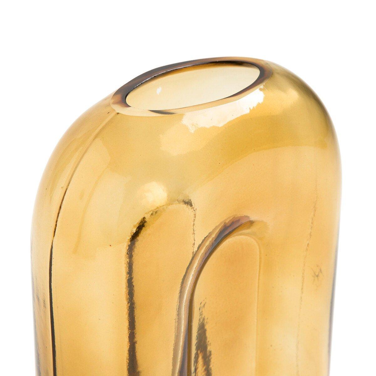 La Redoute Intérieurs Vase en verre ambré  