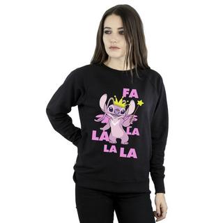 Disney  Angel Fa La La Sweatshirt 