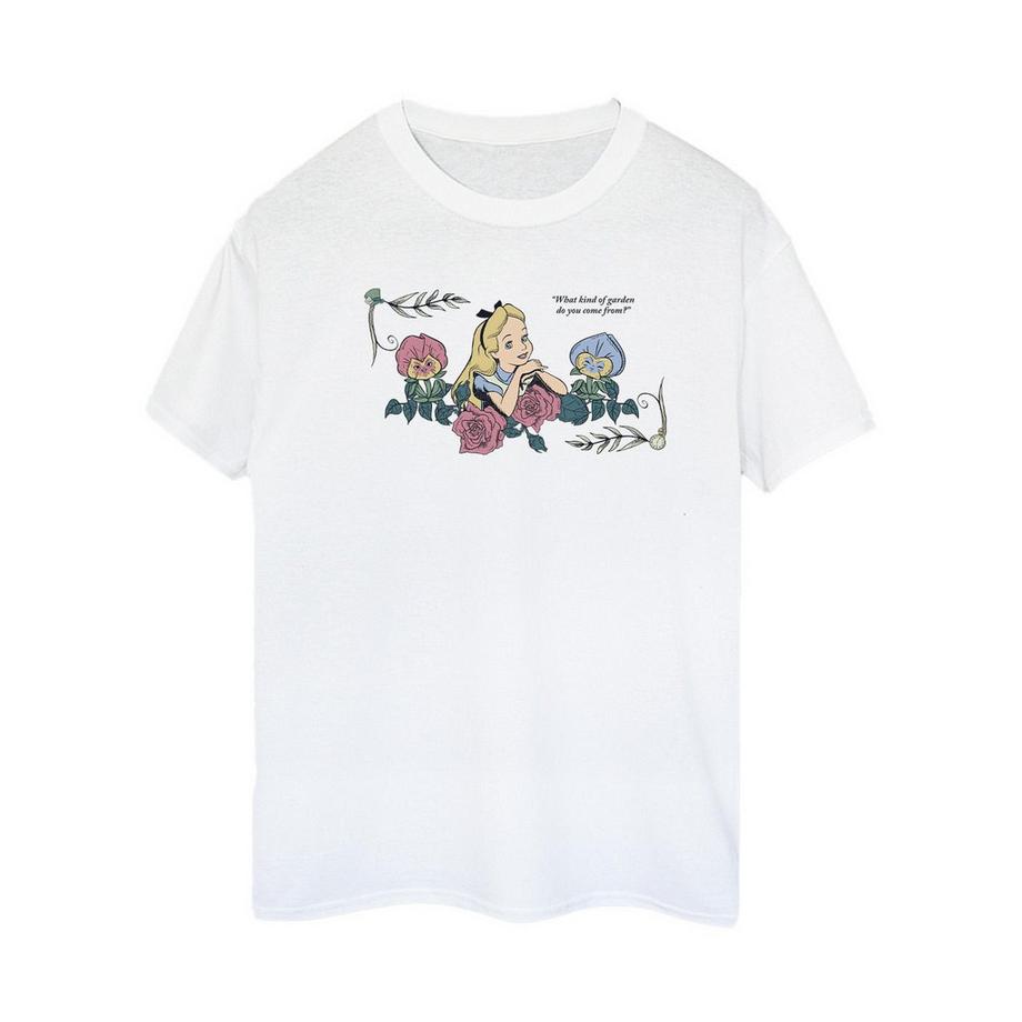 Tshirt ALICE IN WONDERLAND WHAT KIND OF GARDEN
