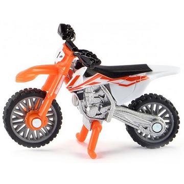 1391, KTM SX-F 450 Motorrad, Metall/Kunststoff, Orange/Weiß, Einklappbarer Ständer