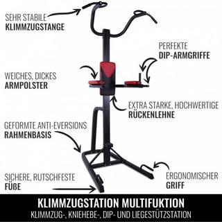 Gorilla Sports  Klimmzugstation Dipstation 