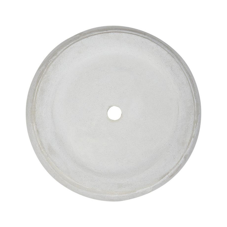 Beliani Blumenkübel aus Lehm-Faser-Mischung  MESSENE  