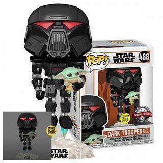 Funko  Funko POP! SW Mandalorian: Dark Trooper (488) EXM GW 