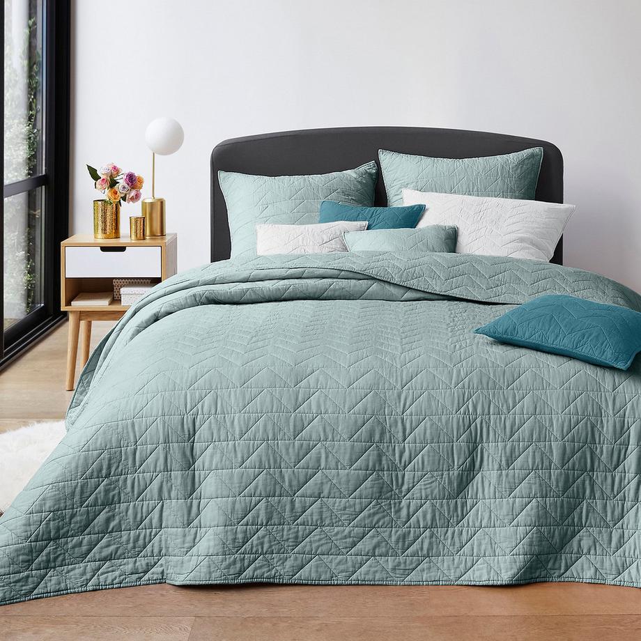 La Redoute Intérieurs Zig Zag Scenario Copriletto Trapuntato  