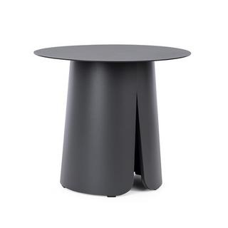 mutoni Table basse de jardin Bryan anthracite ronde 45  