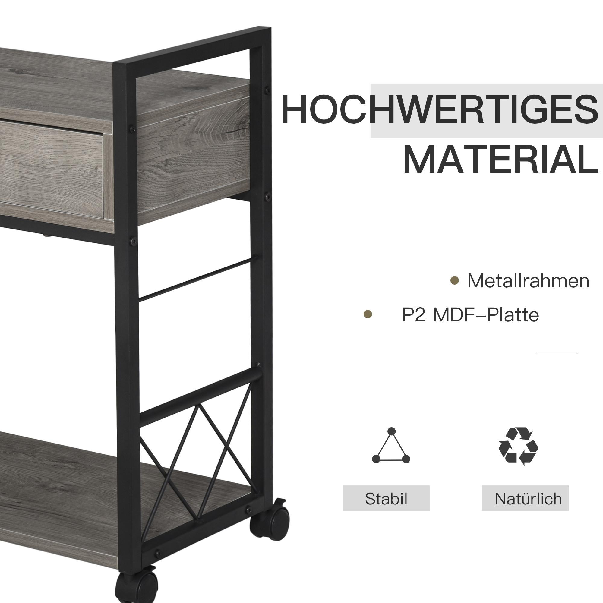 HOMCOM Table d'appoint  