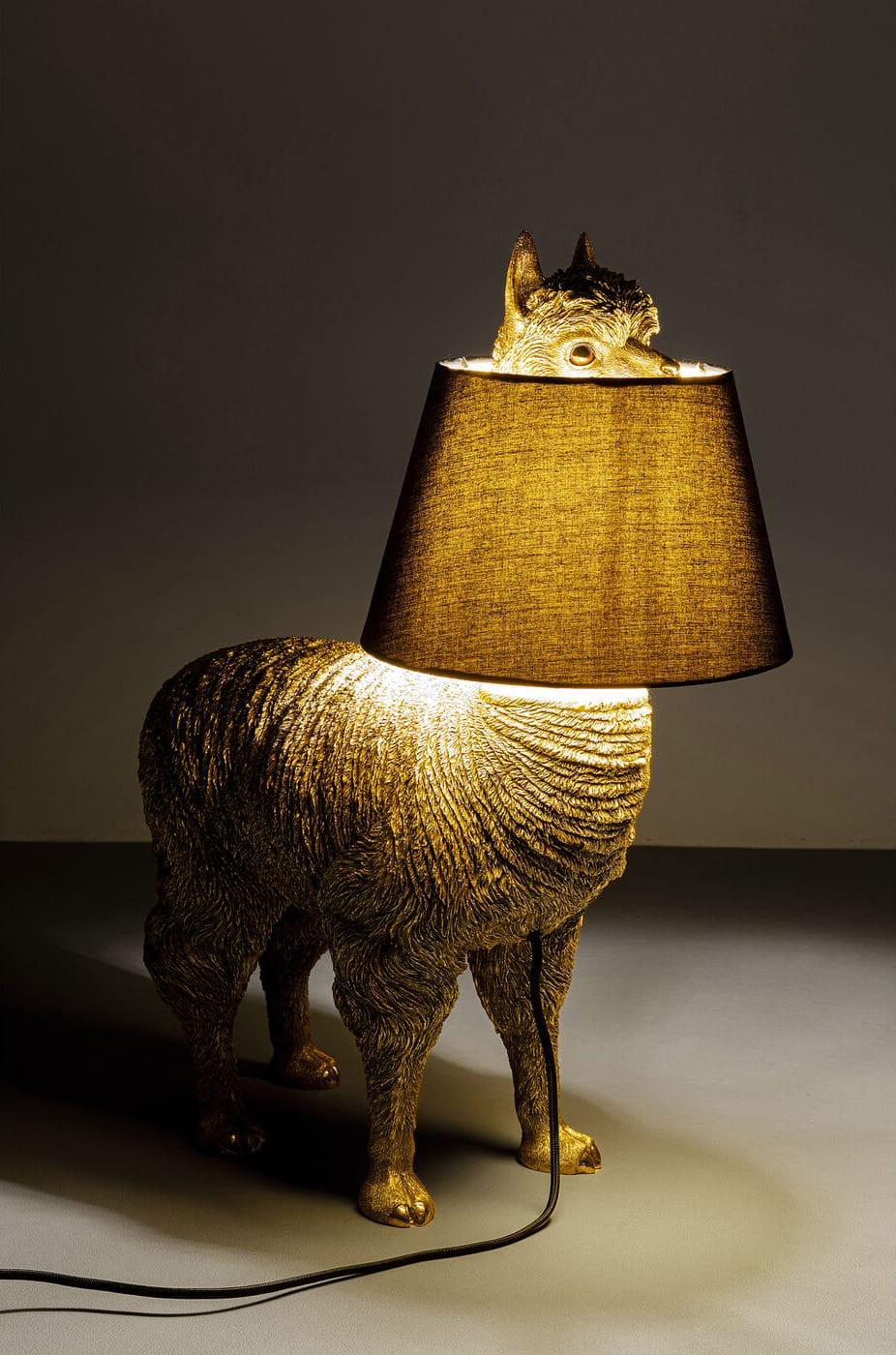 KARE Design Tischleuchte Alpaca gold 59  