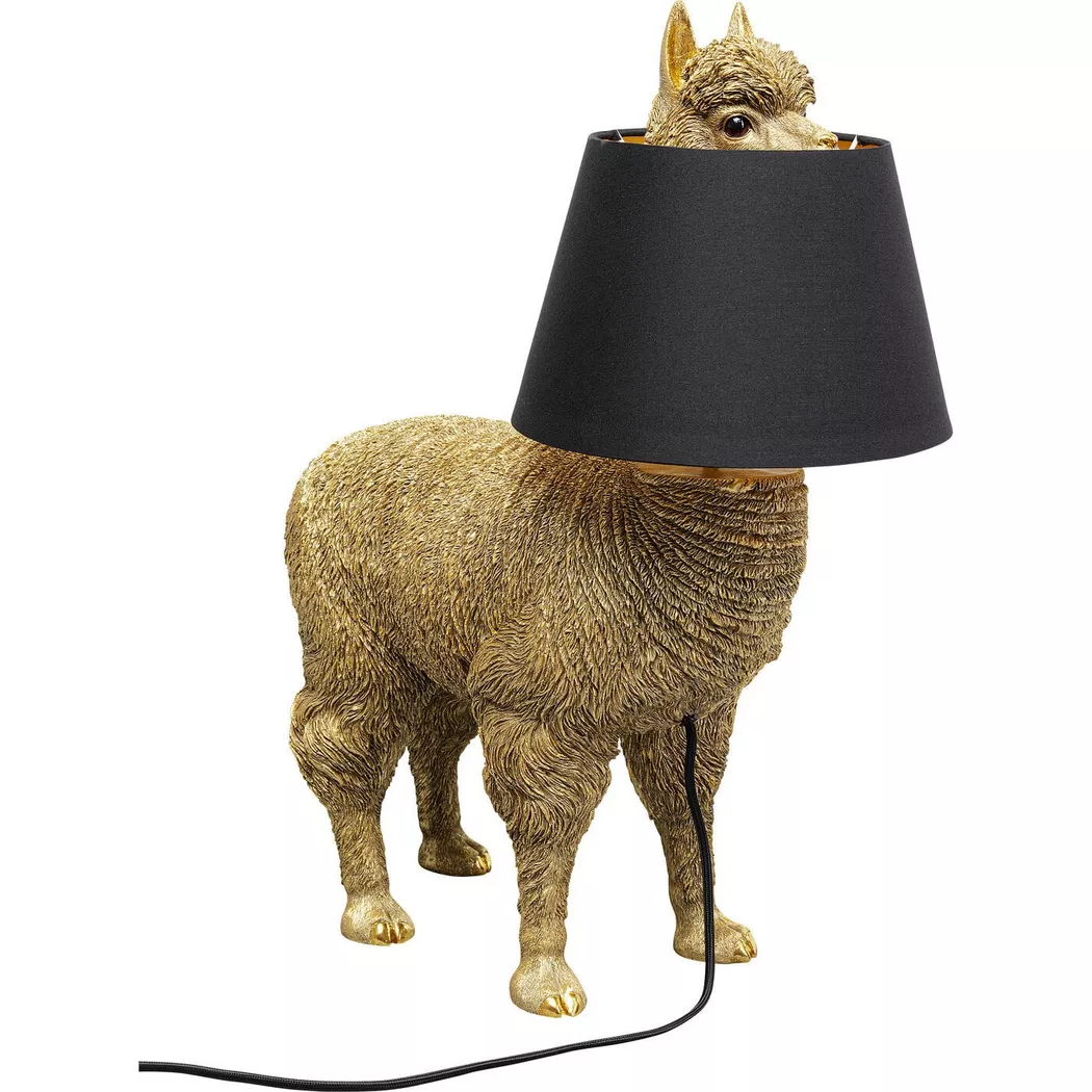 KARE Design – Tischleuchte Alpaca gold 59, One Size, Gold