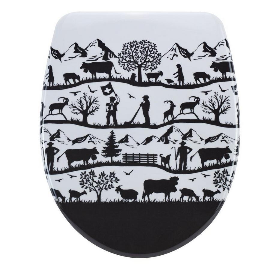 WC-Sitz Nice Slow Down Swiss Dream